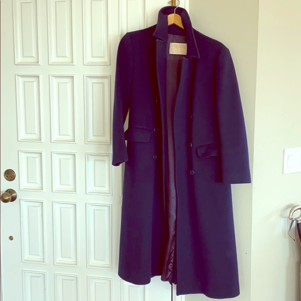 Women’s Pendleton Navy Wool Coat